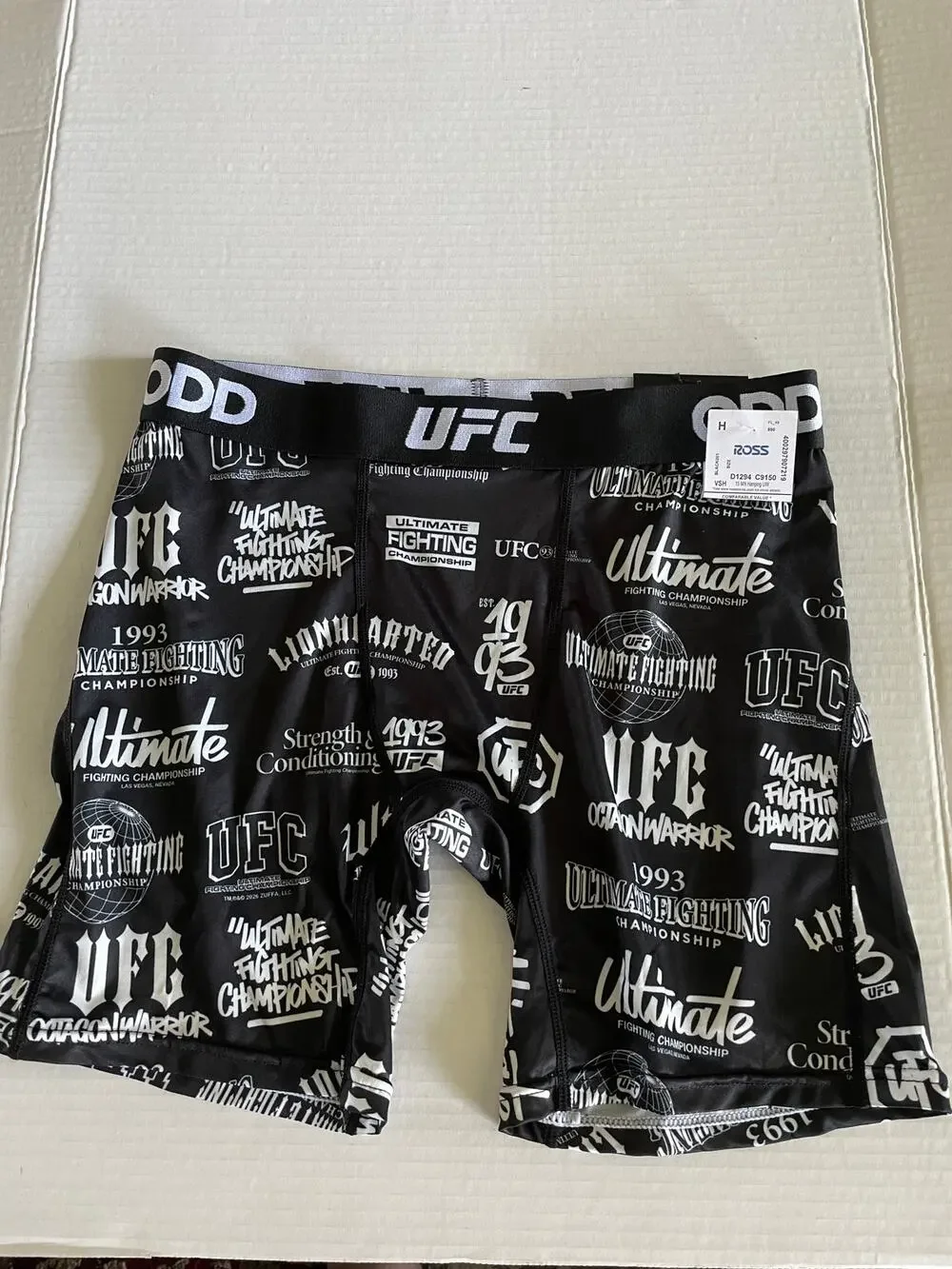 UFC Men’s Boxer Brief Lounge Wear Underwear Size M NWT